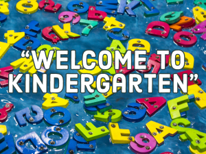 Calling all incoming kindergarten families