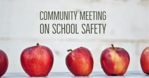Community safety meeting information available online