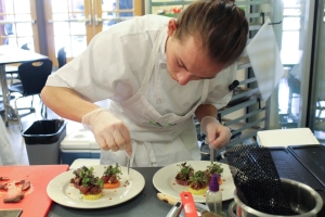 Culinary Arts students host final Bistro Night of the year