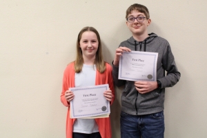 District spelling bee champions named