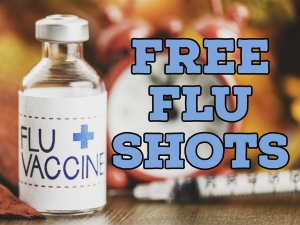 Drive-up, free flu vaccine