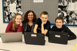 Duniway student interns learning real-world tech skills
