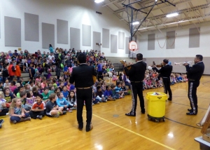 Grandhaven students perform with mariachi band