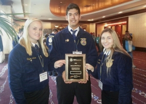High school’s FFA team wins recognition at national competition