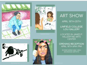 MHS art show launches April 18 at Linfield’s Lou Gallery