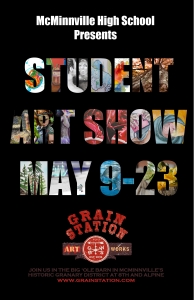 MHS student art show runs through May 23 at The Grain Station