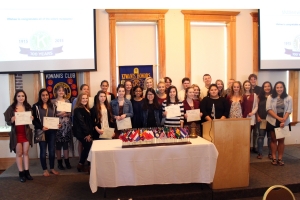 Mac Kiwanis recognizes outstanding seniors