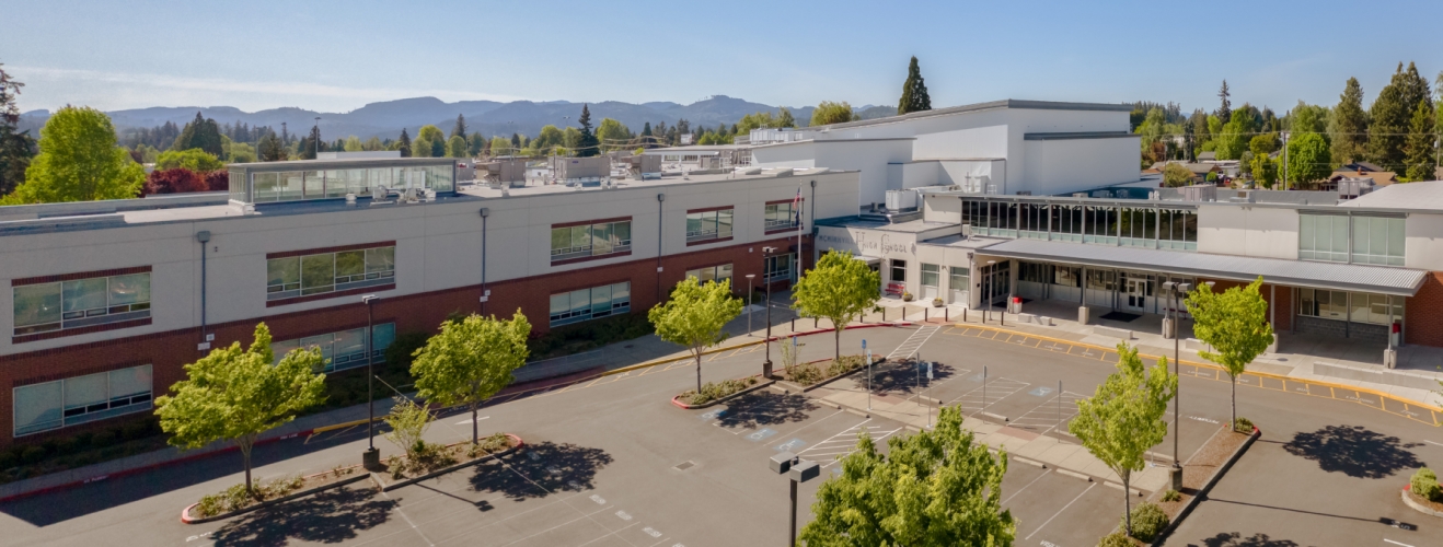 McMinville High School Aerial McMinnville School District