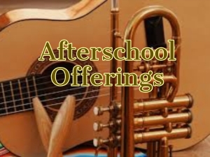 Middle school afterschool clubs to launch next week