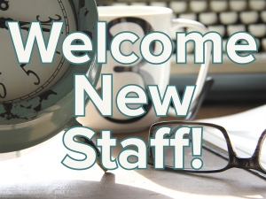 New staff begin new year