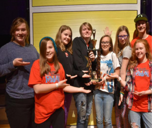 Patton Junior Thespians honored at national festival
