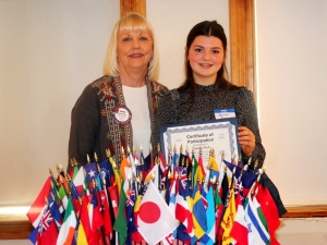 Patton eighth grader wins Rotary 4-Way Speech contest