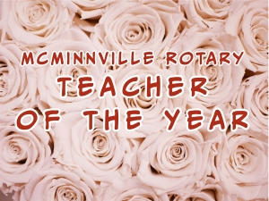 Rotary Teacher of the Year