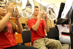 Rutherford family supports district music education