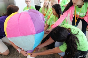 STEM camp for middle school girls