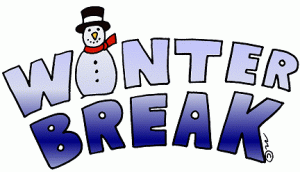 Schools are closed for winter break