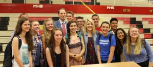 Senator Ron Wyden holds community town hall at MHS