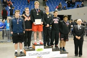 Senior wrestler wins state championship!
