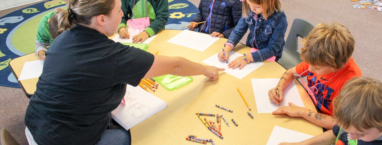 Teaching With Students Around A Table McMinnville School District