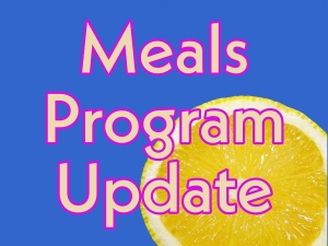 Update to meals program