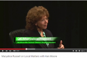 Want to know about McMinnville Schools? Listen to an interview with Superintendent Russell