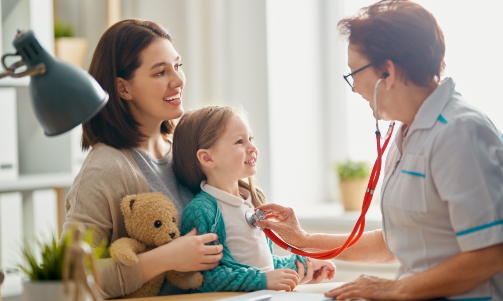 Child At A Doctor's Appointment