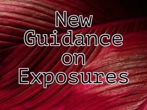 Updated guidance on definition of “exposure”