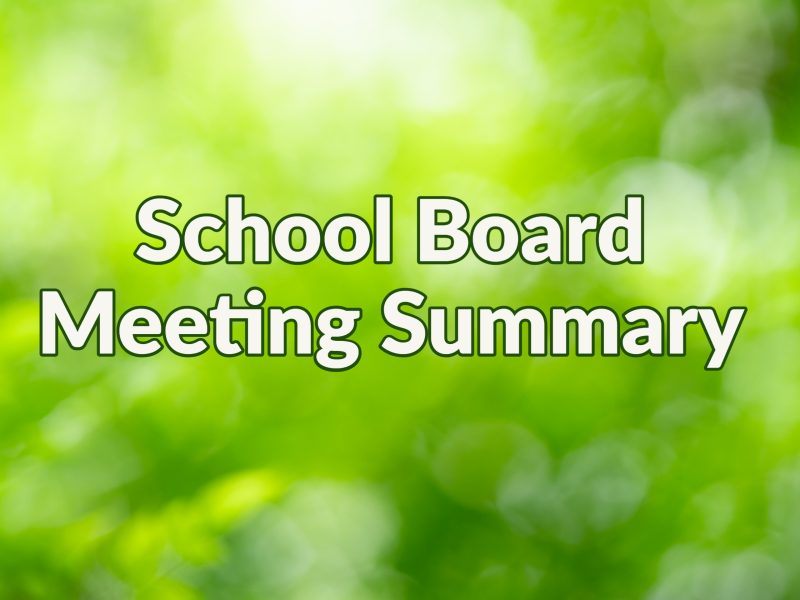 Meeting Summary Post Mcminnville School District