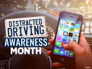 April is Distracted Driving Awareness Month