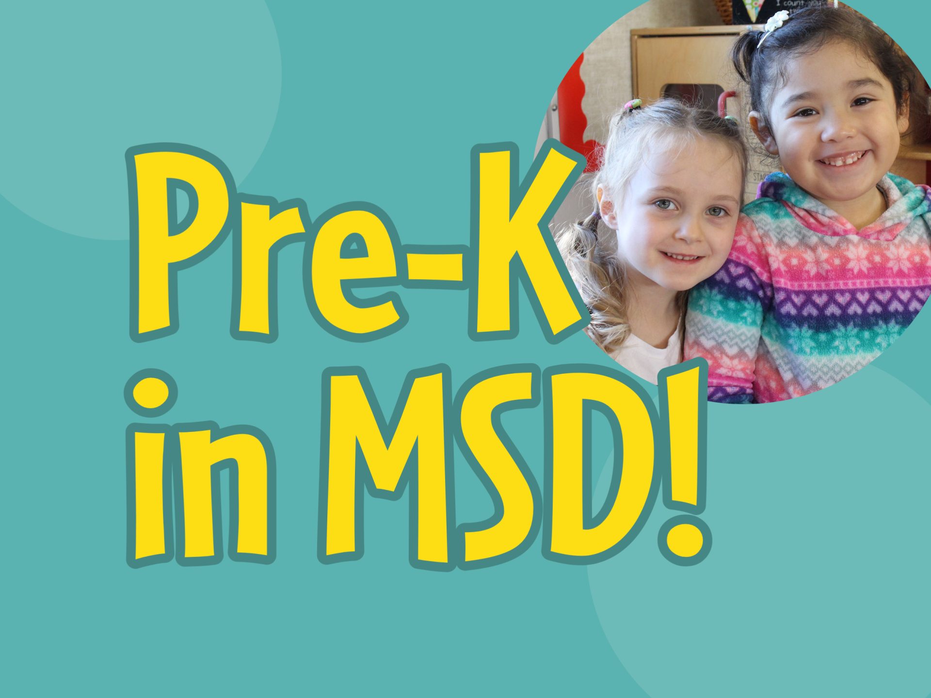 MSD’s Free PreK Program for FourYearOlds McMinnville School District