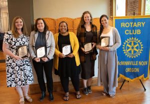 Noon Rotary Honors Outstanding Teachers