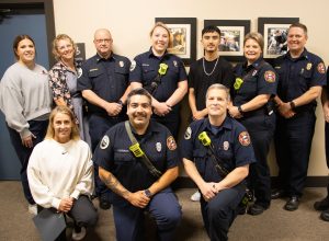 McMinnville Fire Chief Honors MHS Staff