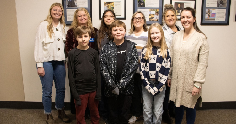 Cougars Visit the School Board