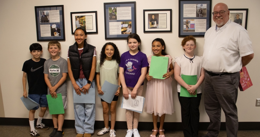 Wildcats Visit the School Board