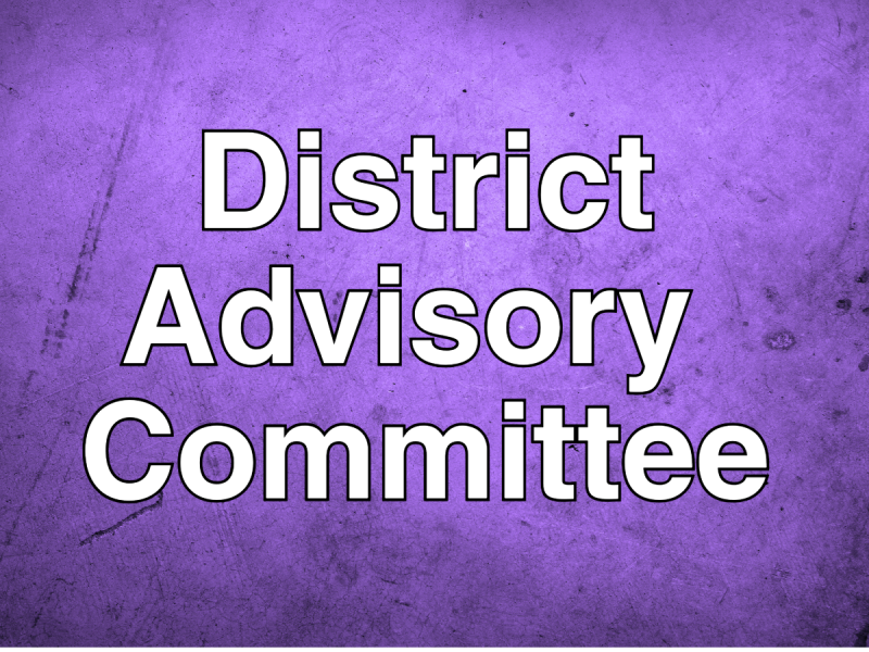 District Advisory Committee Mcminnville School District