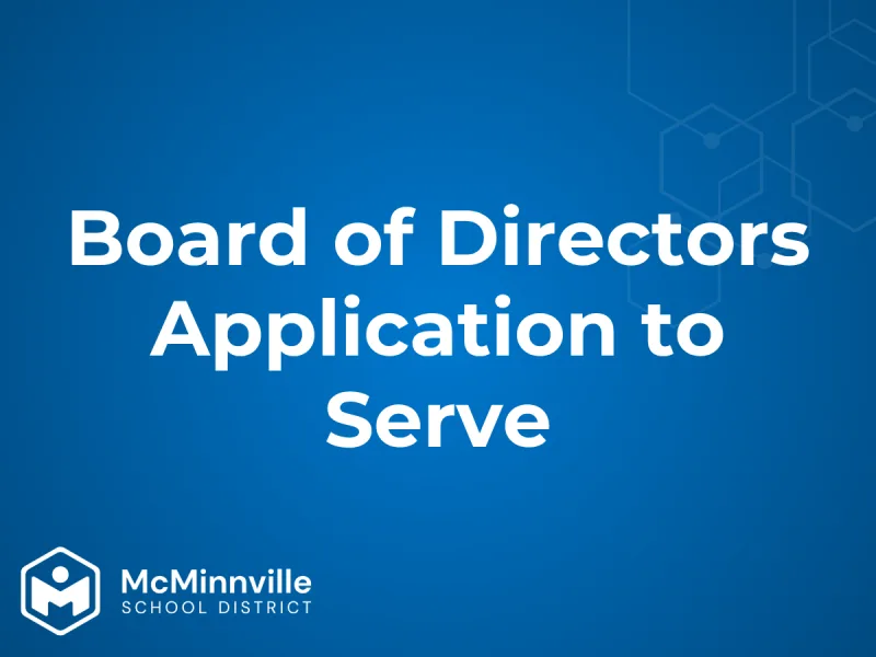 Committee Members Appointed Mcminnville School District