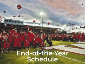 End-of-the-Year Schedule
