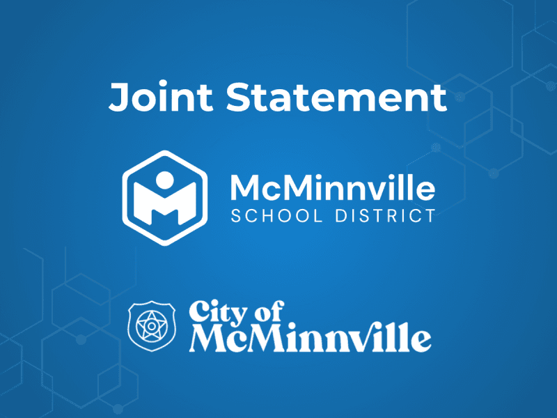 Joint Statement News Graphic Mcminnville School District