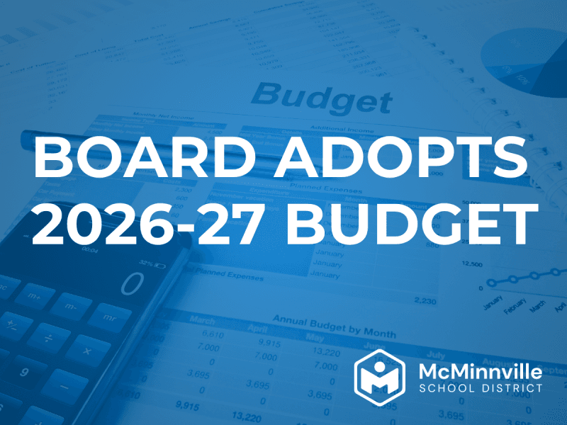 Budget Mcminnville School District